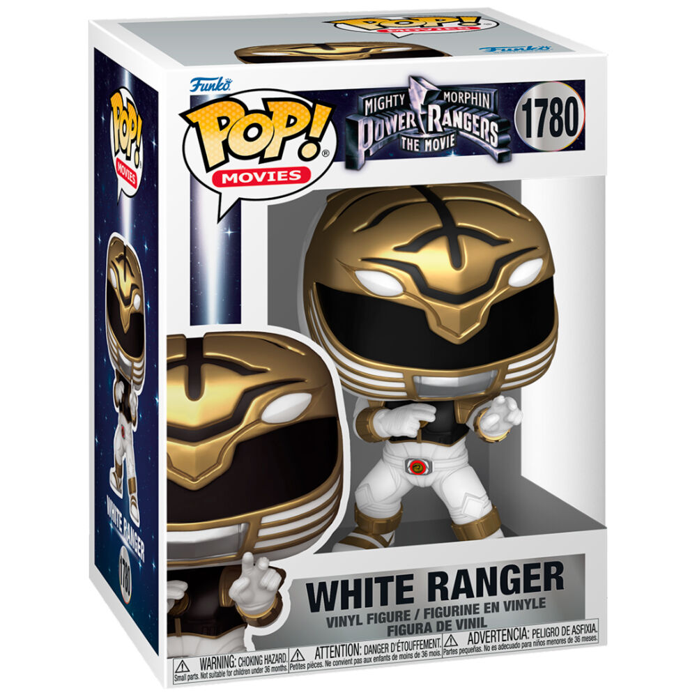 Power Rangers: la película POP! Movies Vinyl Figuren White Ranger 9 cm