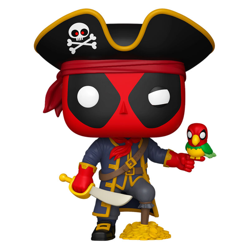 Marvel POP! Plus Vinyl Figura Deadpool as Long John Silver 9 cm