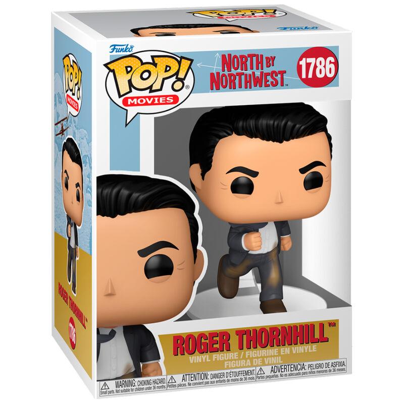 Con la muerte en los talones POP! Movies Vinyl Figura Roger Thornhill 9 cm