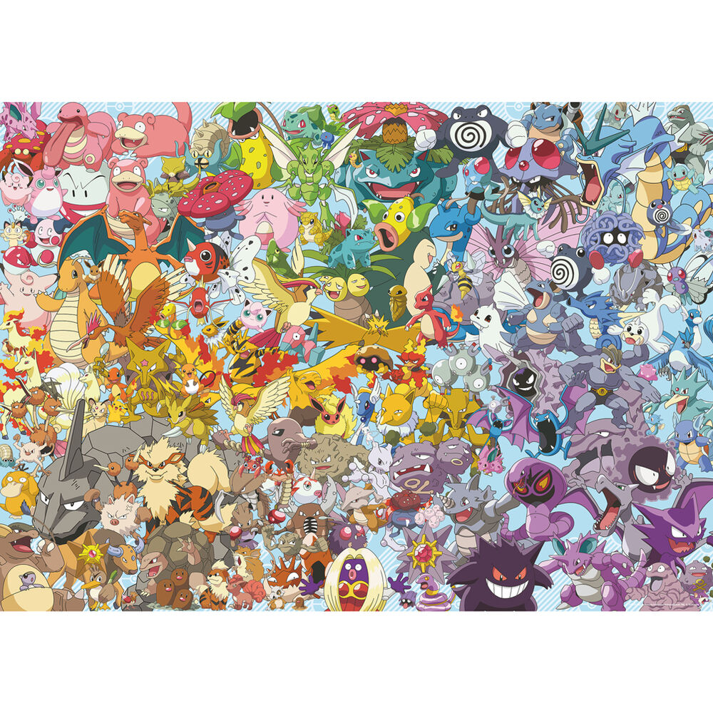 Pokémon Challenge Puzzle Group (1000 piezas)