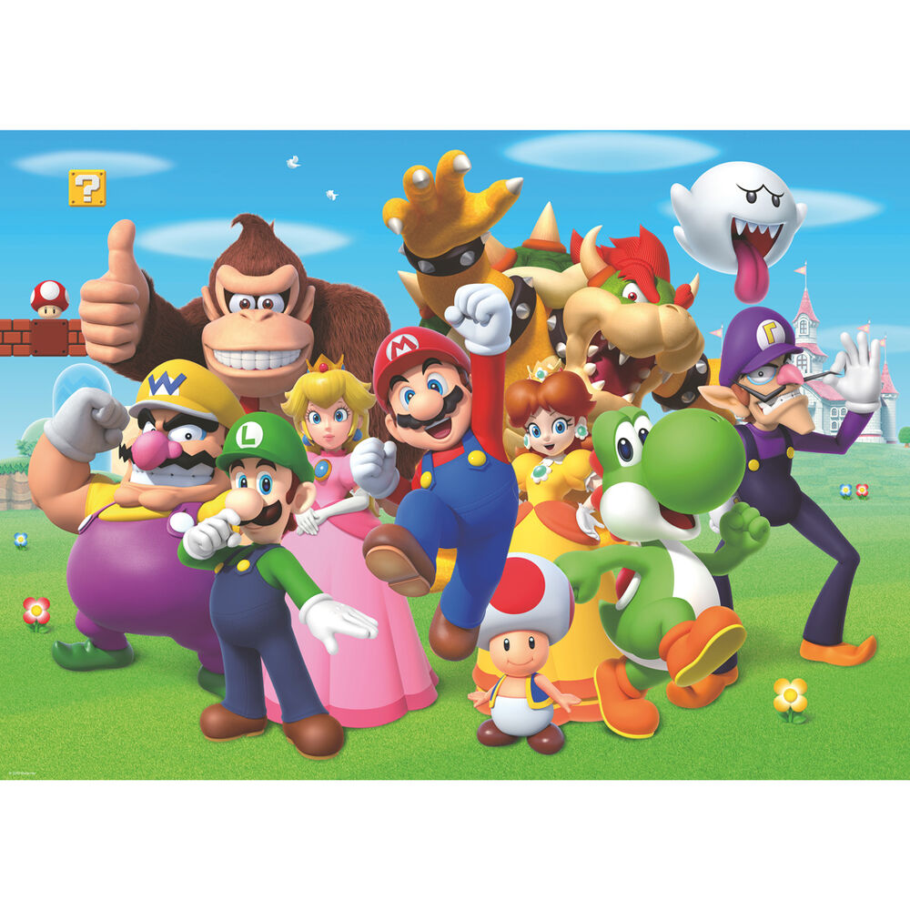 Nintendo Challenge Puzzle Super Mario 1000 piezas)