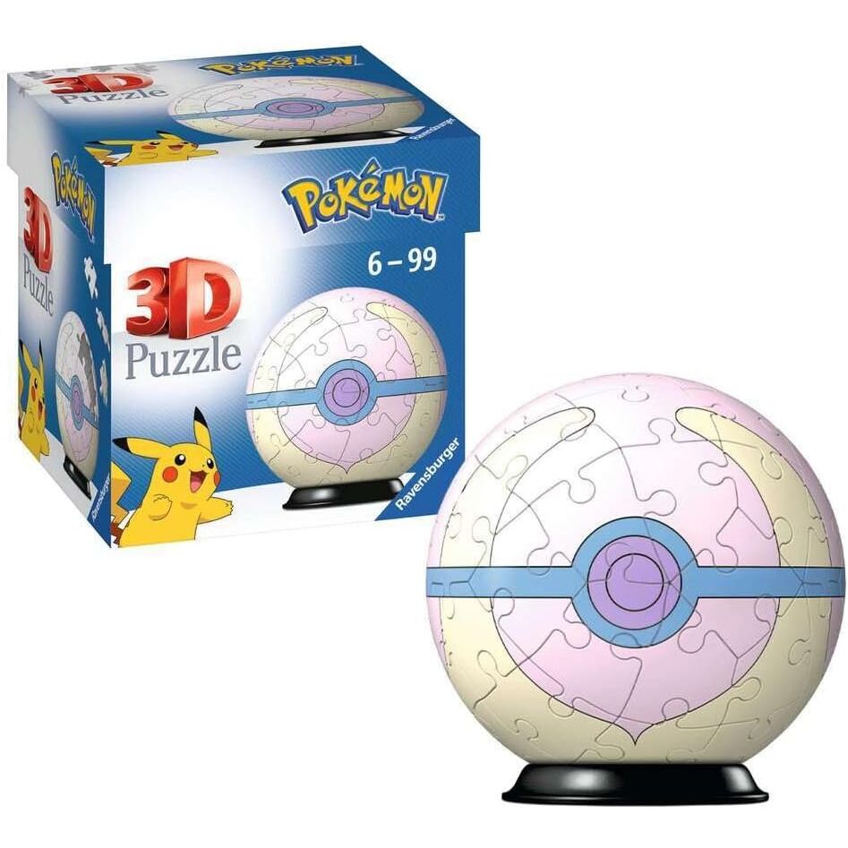 Pokémon Puzzle 3D Pokéballs: Sana Ball (55 piezas)