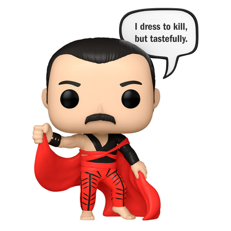 Queen POP! Rocks Vinyl Figura Freddie Mercury (I Dress to Kill) 9 cm