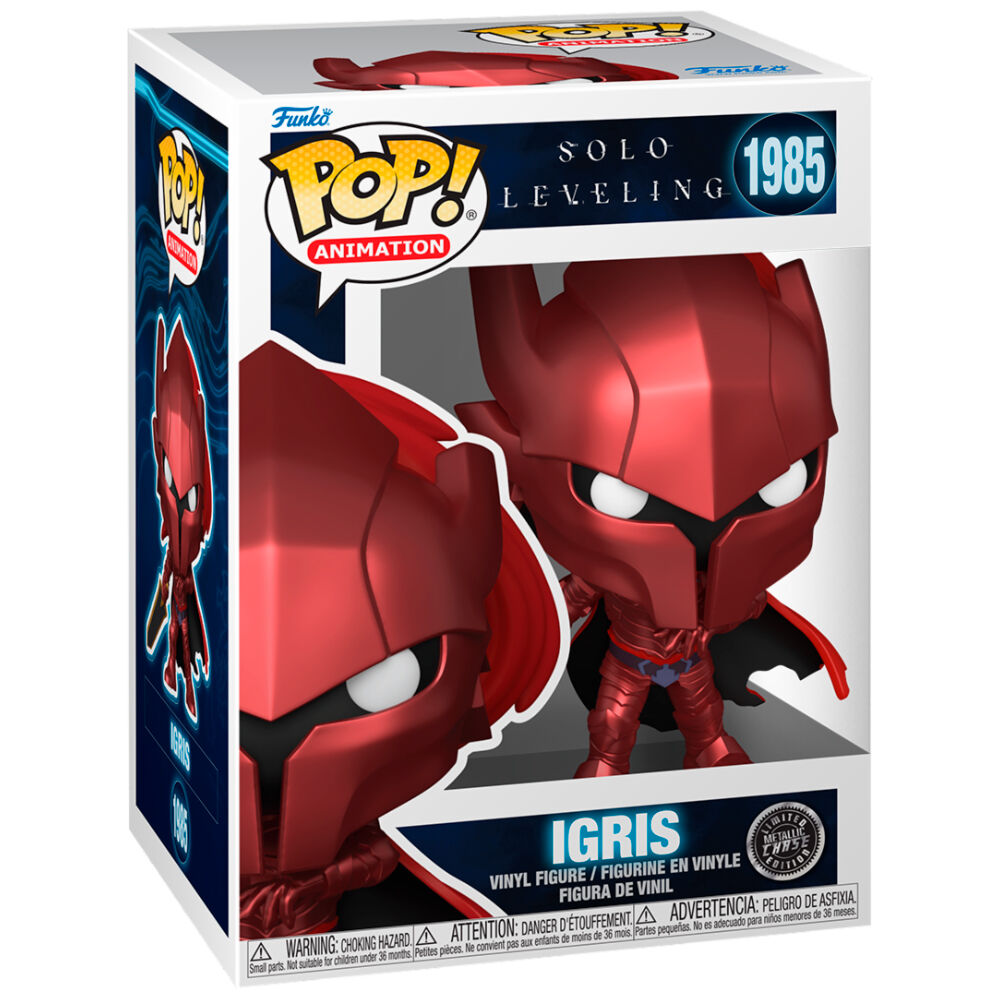 Funko pop solo leveling igris opción chase aleatoria