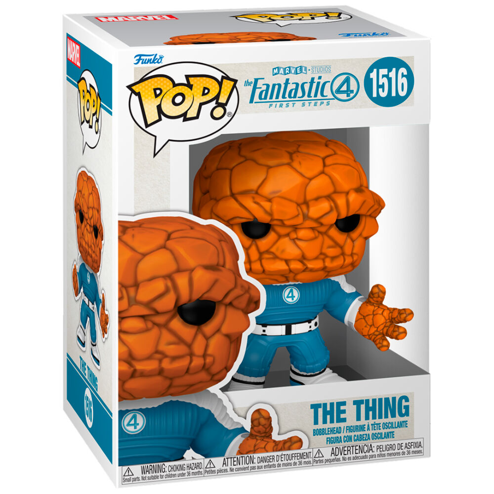 Los Cuatro Fantásticos: Primeros Pasos POP! Marvel Vinyl Figura The Thing 9 cm