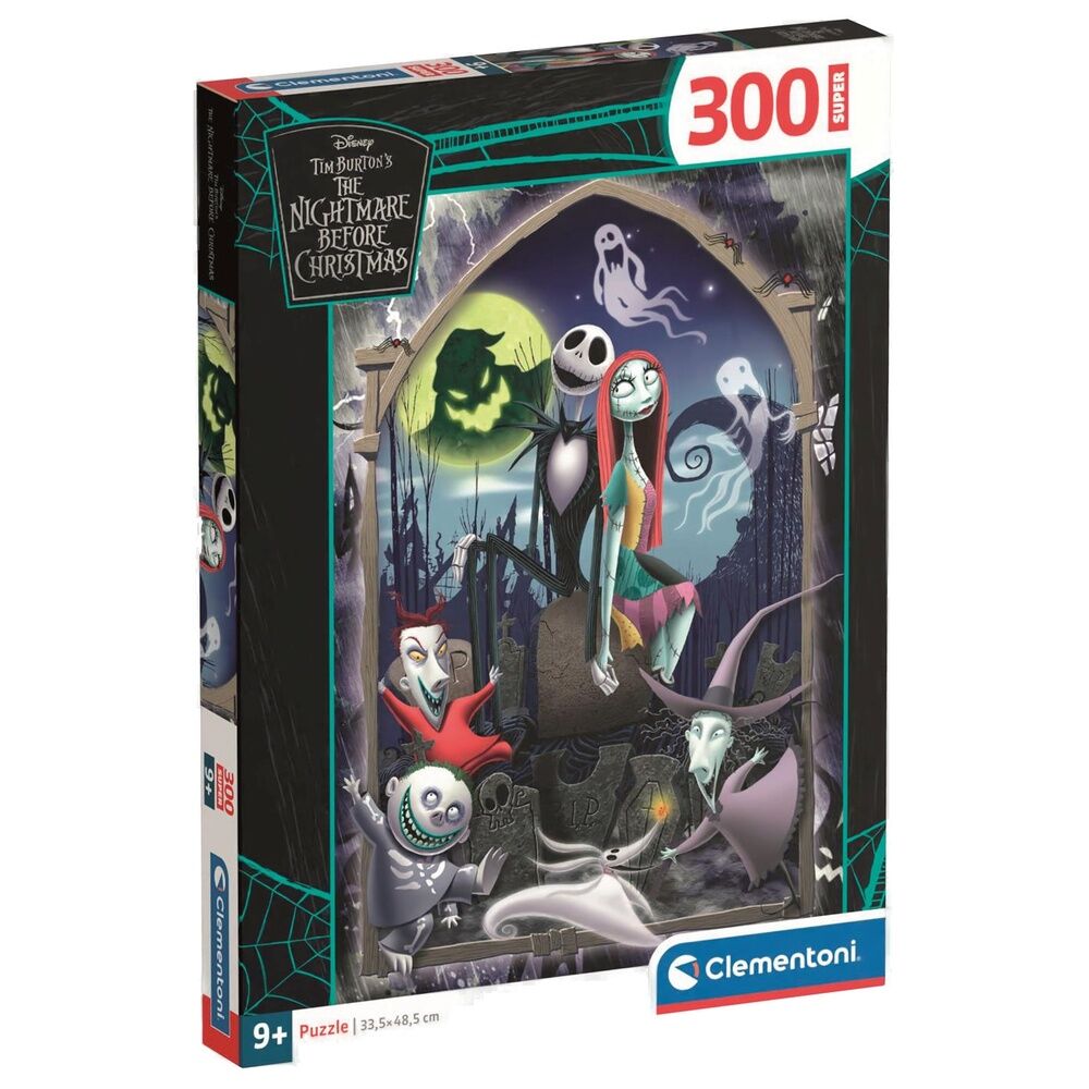 Puzzle super Pesadilla Antes de Navidad Disney 300pzs