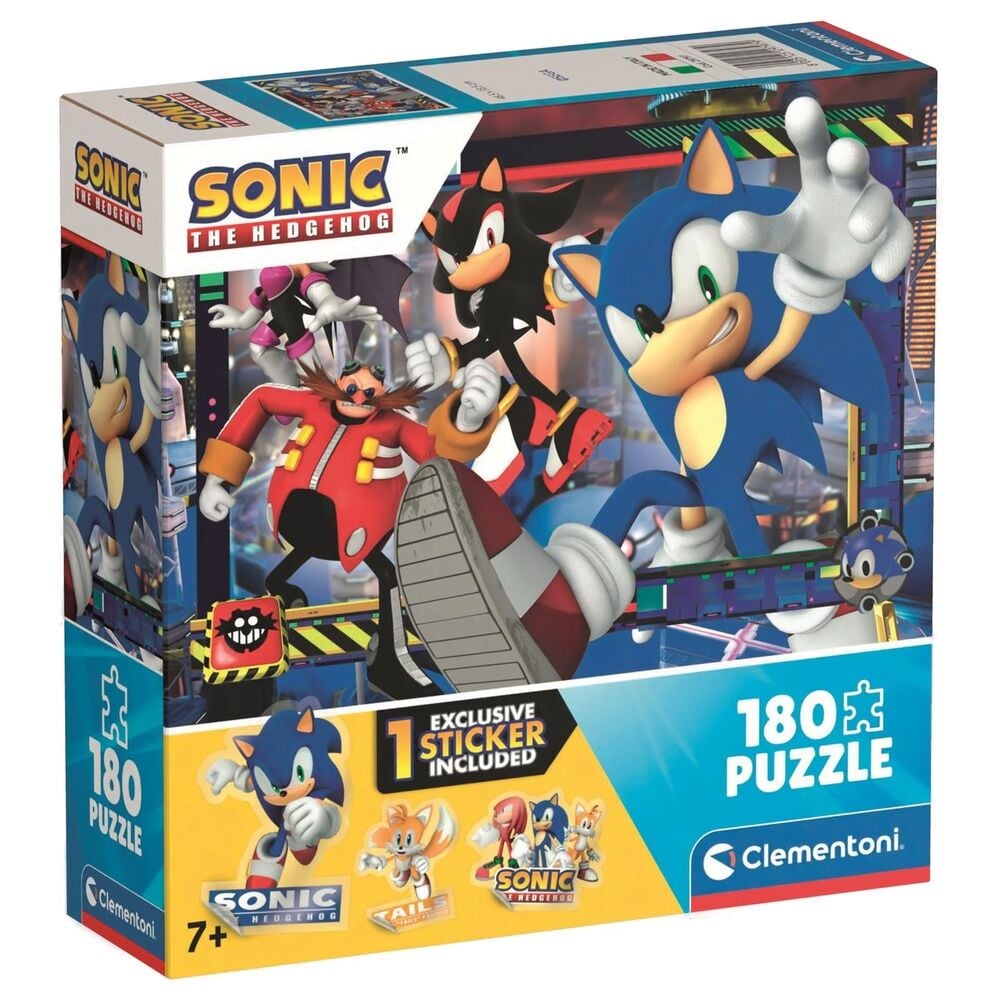 Puzzle Sonic the Hedgehog 180pzs Frikytopia