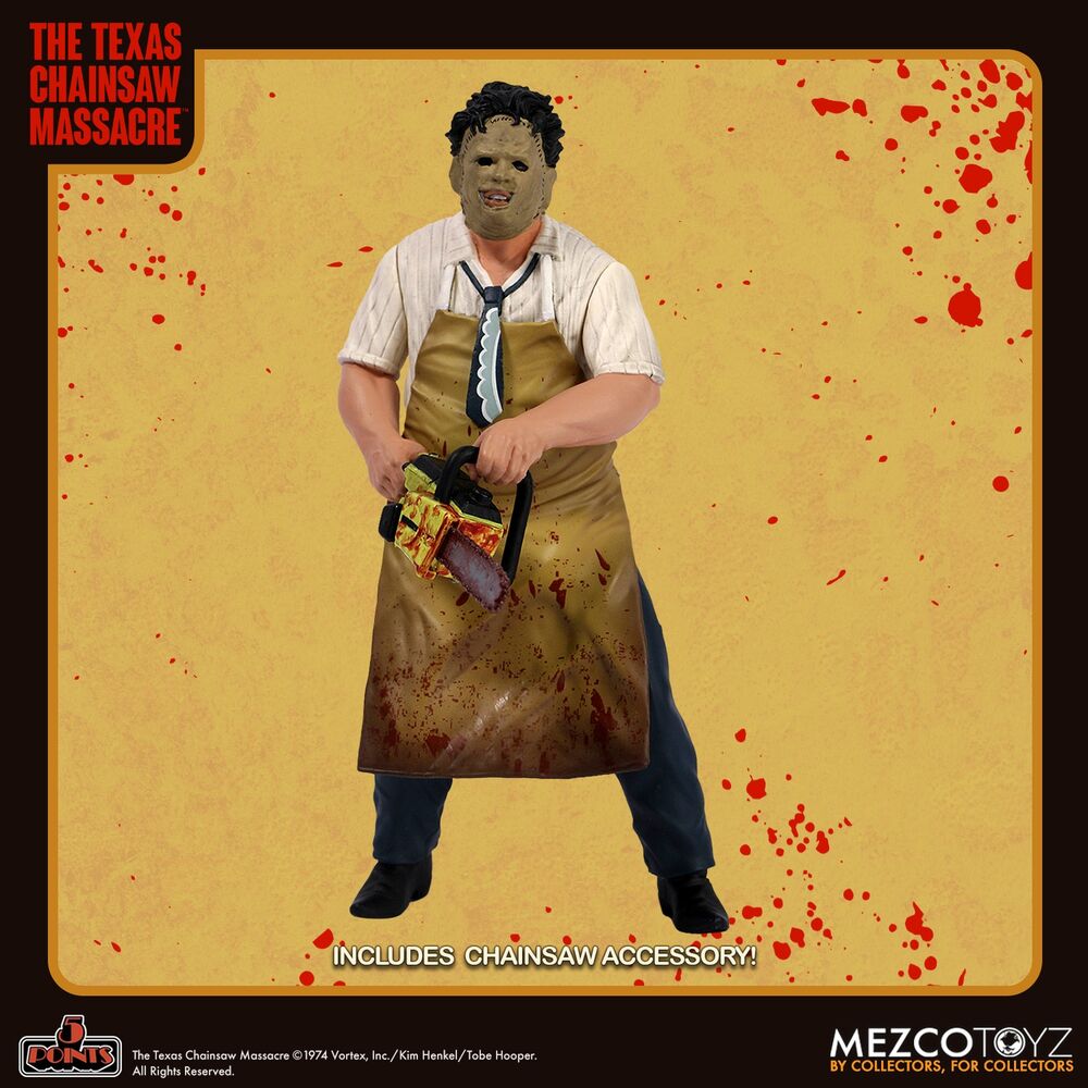 Figura Leatherface La Matanza de Texas 9,5cm
