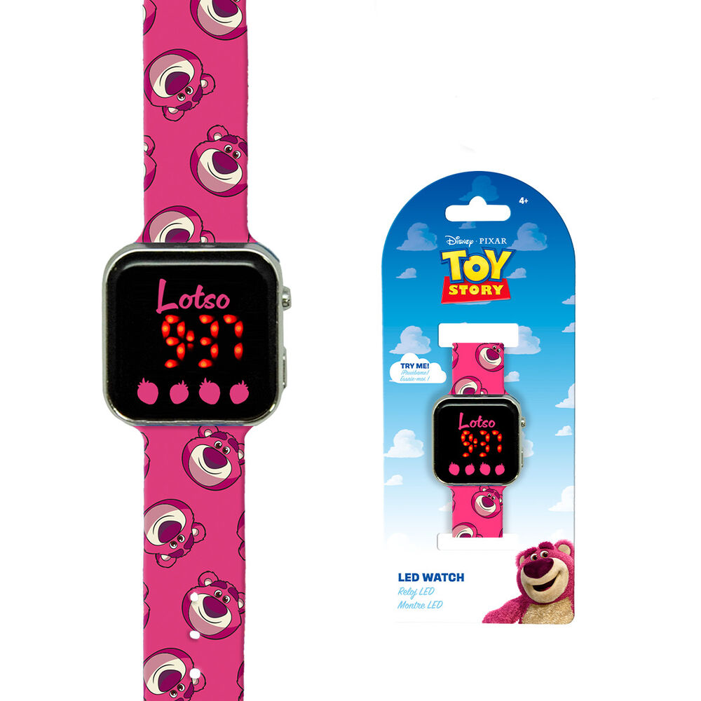 Reloj LED Lotso Toy Story Disney Pixar Frikytopia