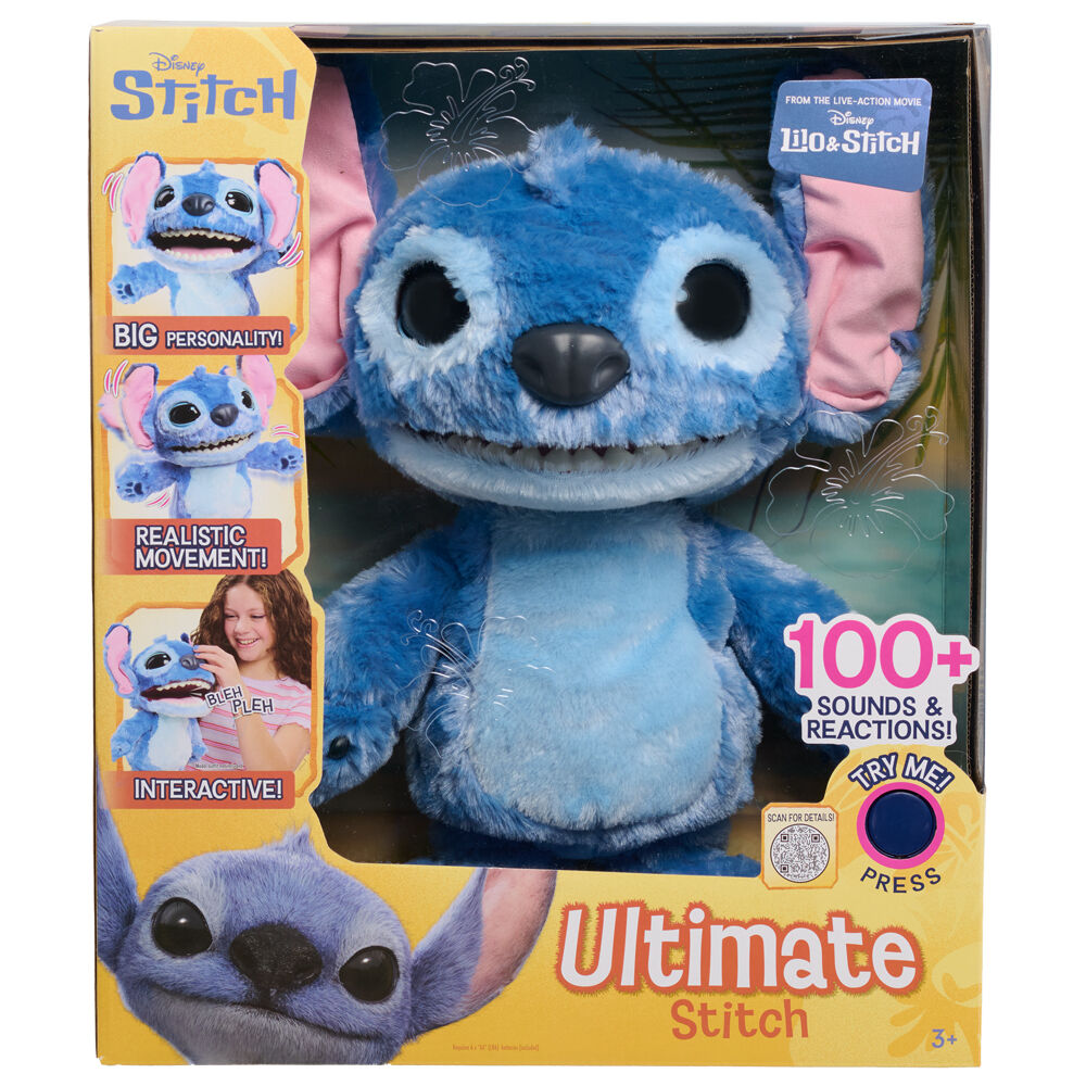 Lilo & Stitch Peluche interactivo Ultimate Stitch 43 cm