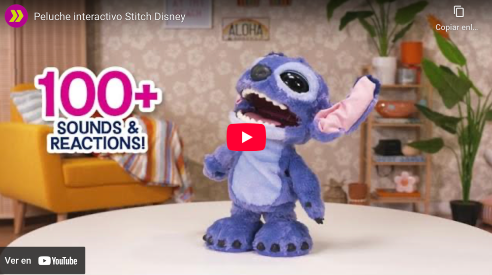 Lilo & Stitch Peluche interactivo Ultimate Stitch 43 cm