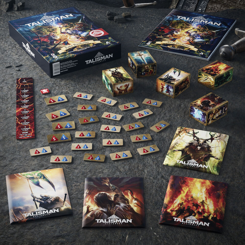 Talisman: Alliances Expansión del Juego de Mesa Fate Beckons *Edición Inglés*