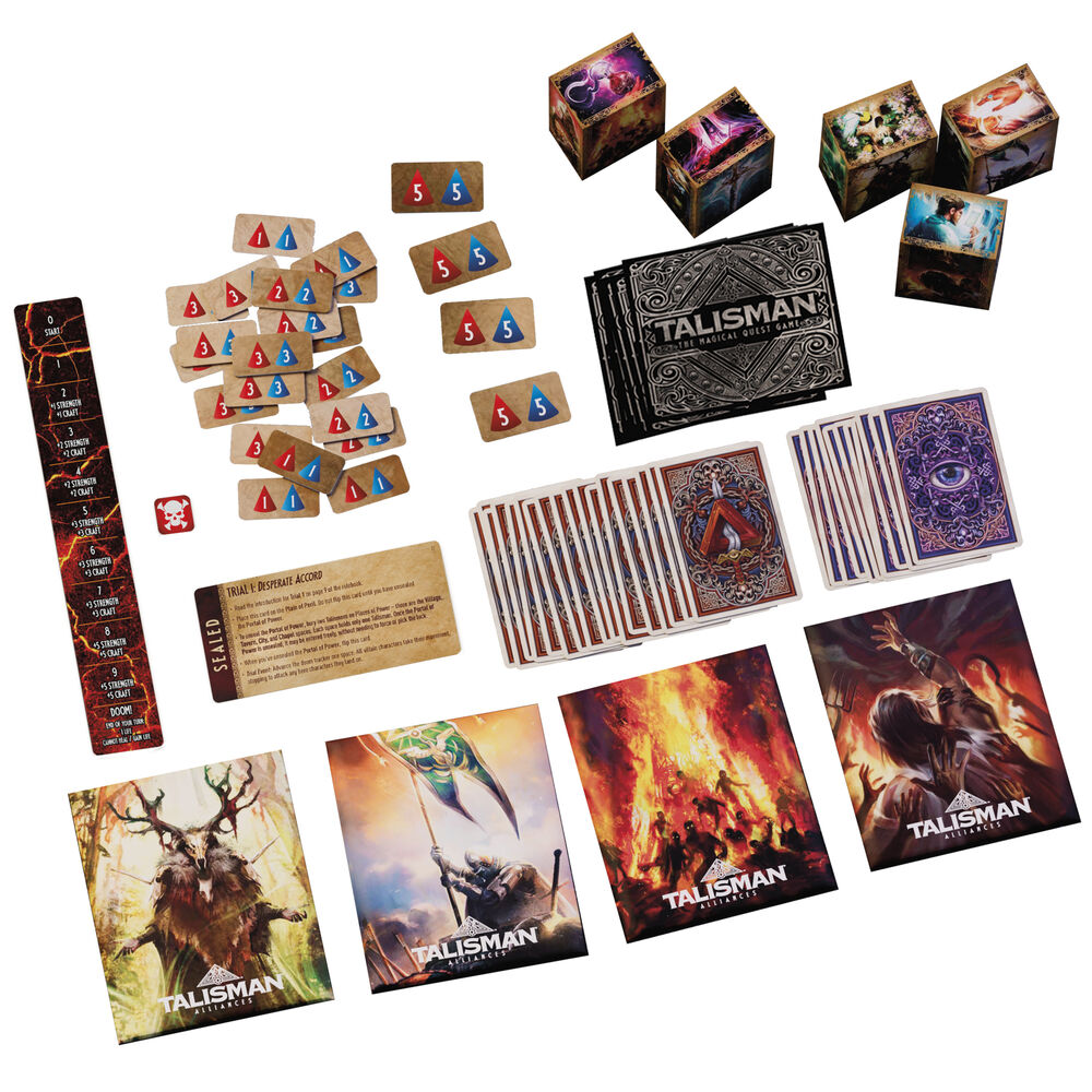 Talisman: Alliances Expansión del Juego de Mesa Fate Beckons *Edición Inglés*