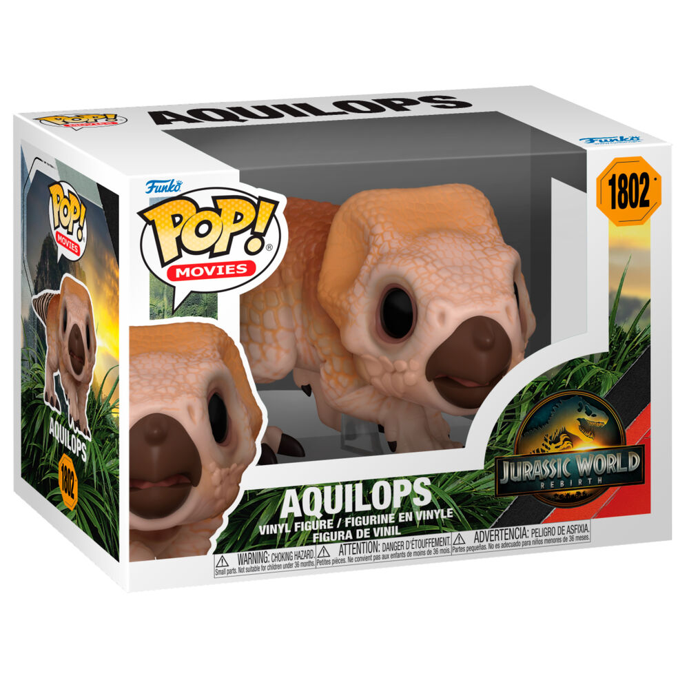 Jurassic World: El Renacer Figura POP! Movies Vinyl Aquilops 9 cm
