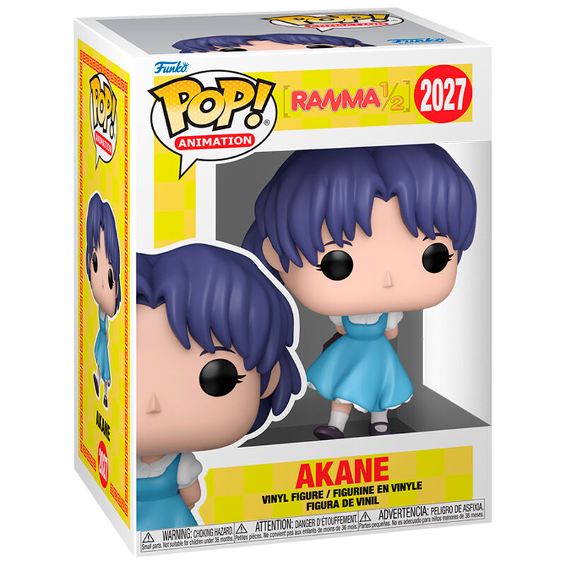 Ranma 1/2 Figura POP! Animation Vinyl Akane 9 cm