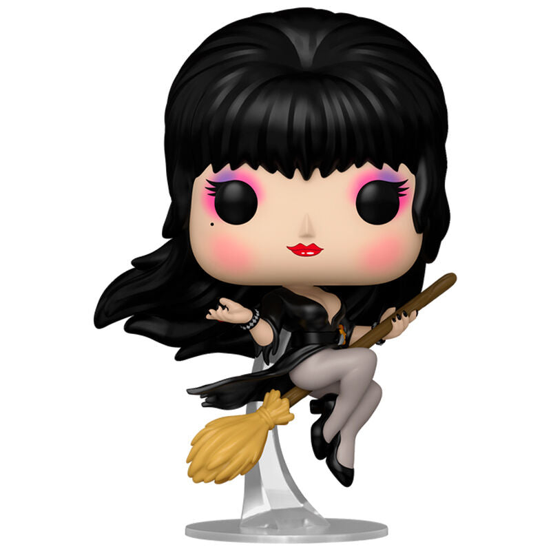Elvira POP! Icons Vinyl Figura Elvira Broom 9 cm