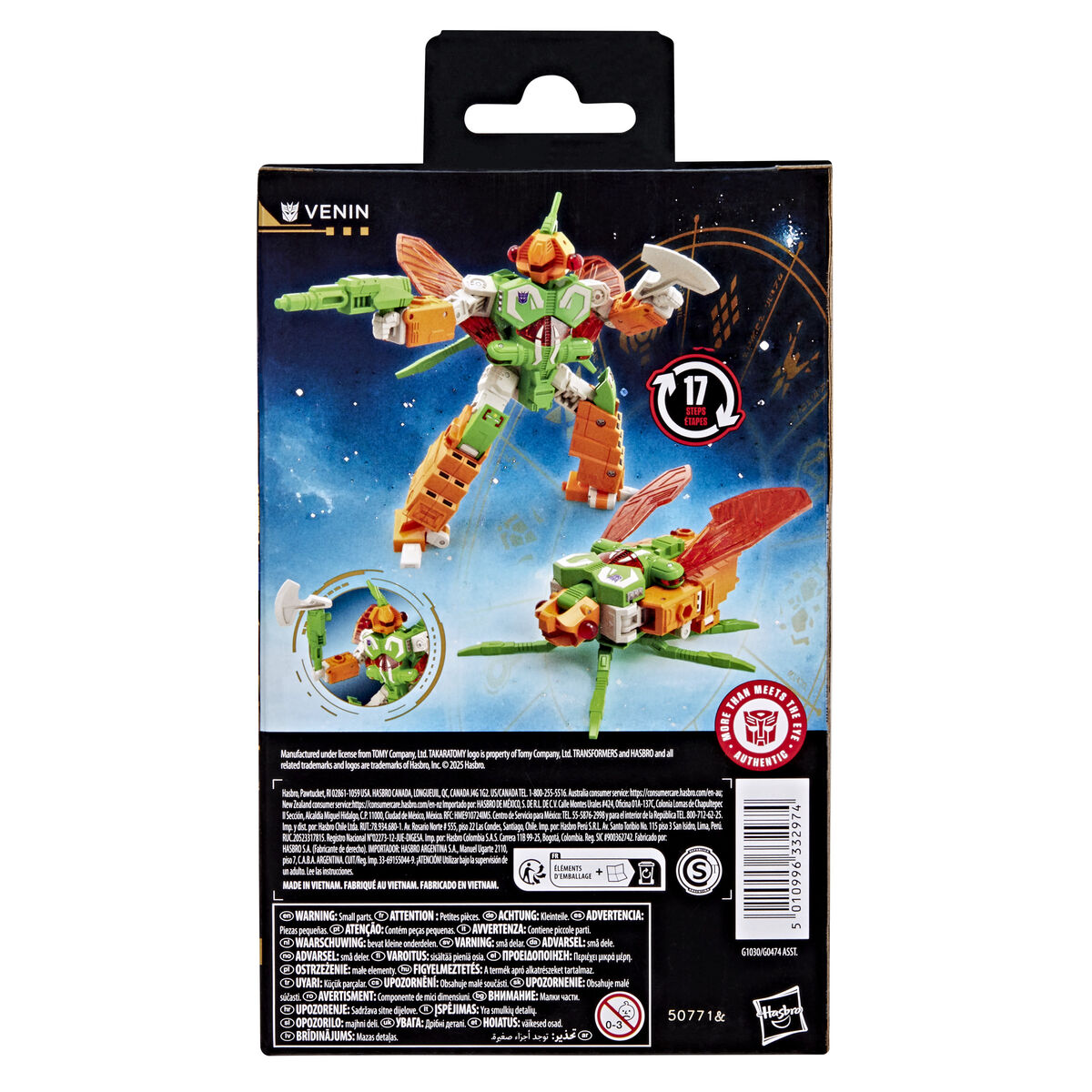 Transformers Age of the Primes Deluxe Class Figura Venin 14 cm