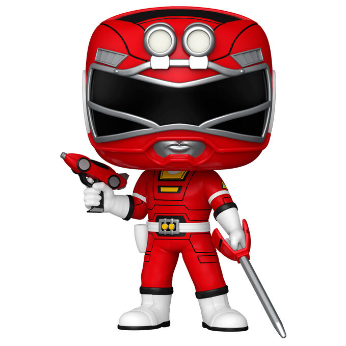 Power Rangers Generations (Tommy) POP! Movies Vinyl Figuren Turbo - Red Ranger 9 cm