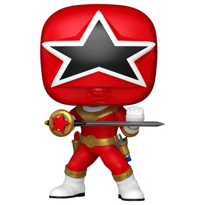 Power Rangers Generations (Tommy) POP! Movies Vinyl Figuren Zeo - Red Ranger 9 cm