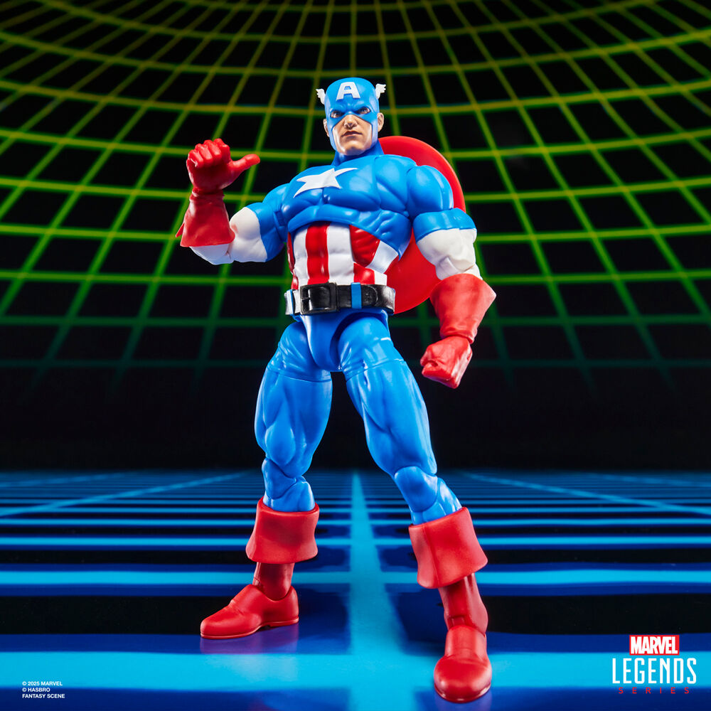 Blister 2 Figuras Capitan America & Venom Gameverse Marvel Legends Series 15 cm