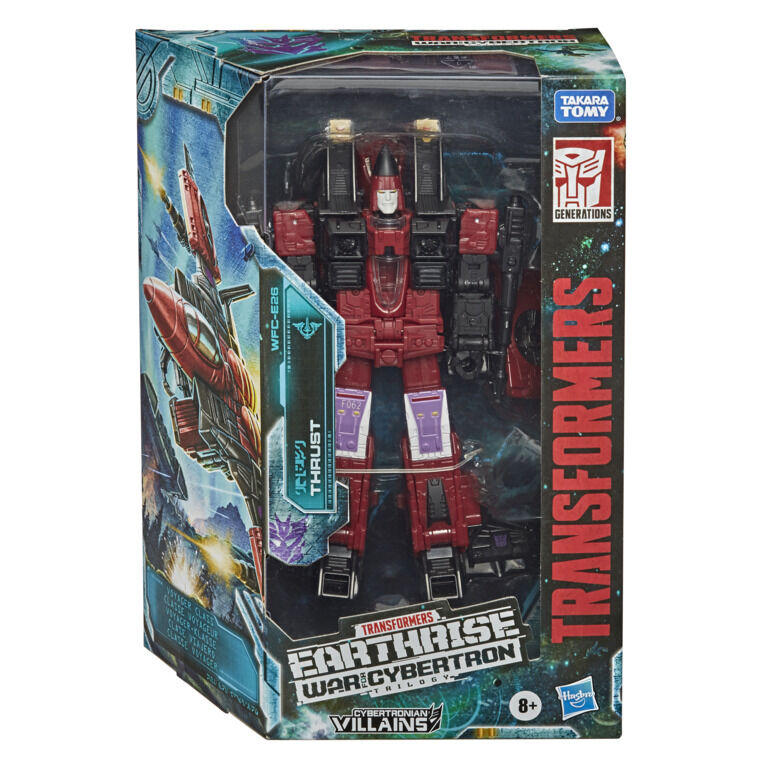 Transformers Generations War for Cybertron: Earthrise Voyager Class Figura Thrust 18 cm