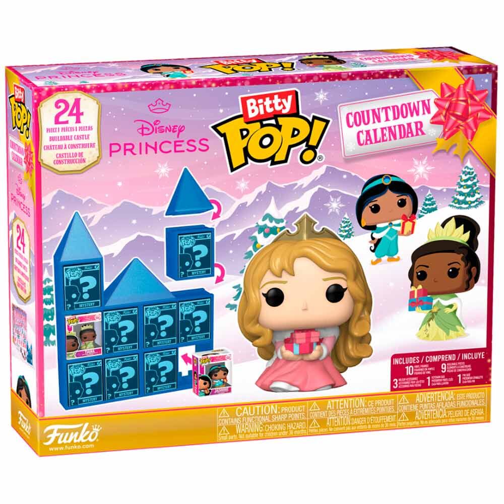Bitty pop! calendario de adviento princesas disney