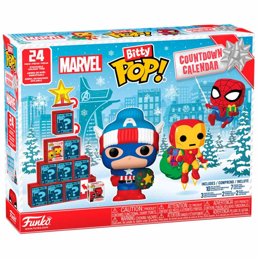 Marvel Comics Bitty POP! Calendario de adviento 24 Day Countdown
