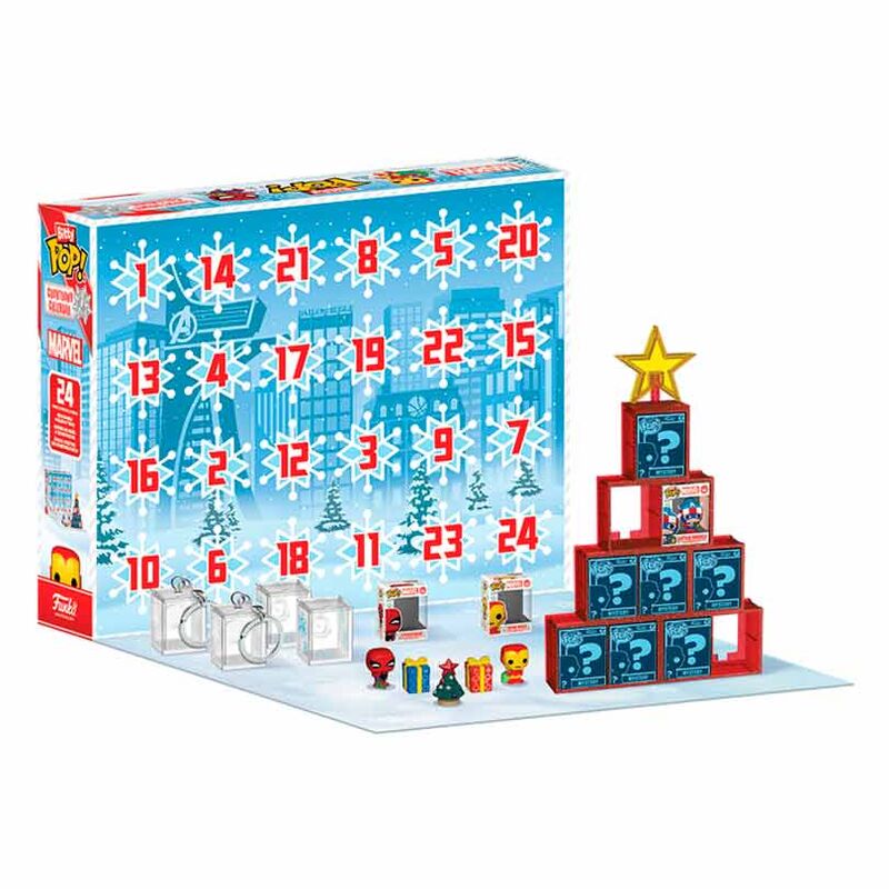 Marvel Comics Bitty POP! Calendario de adviento 24 Day Countdown