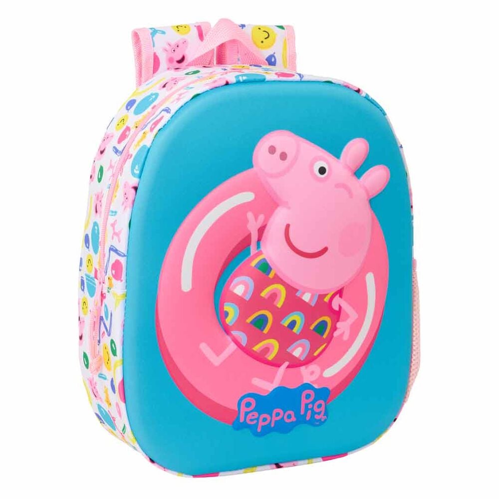 Mochila 3D Peppa Pig 33cm Frikytopia