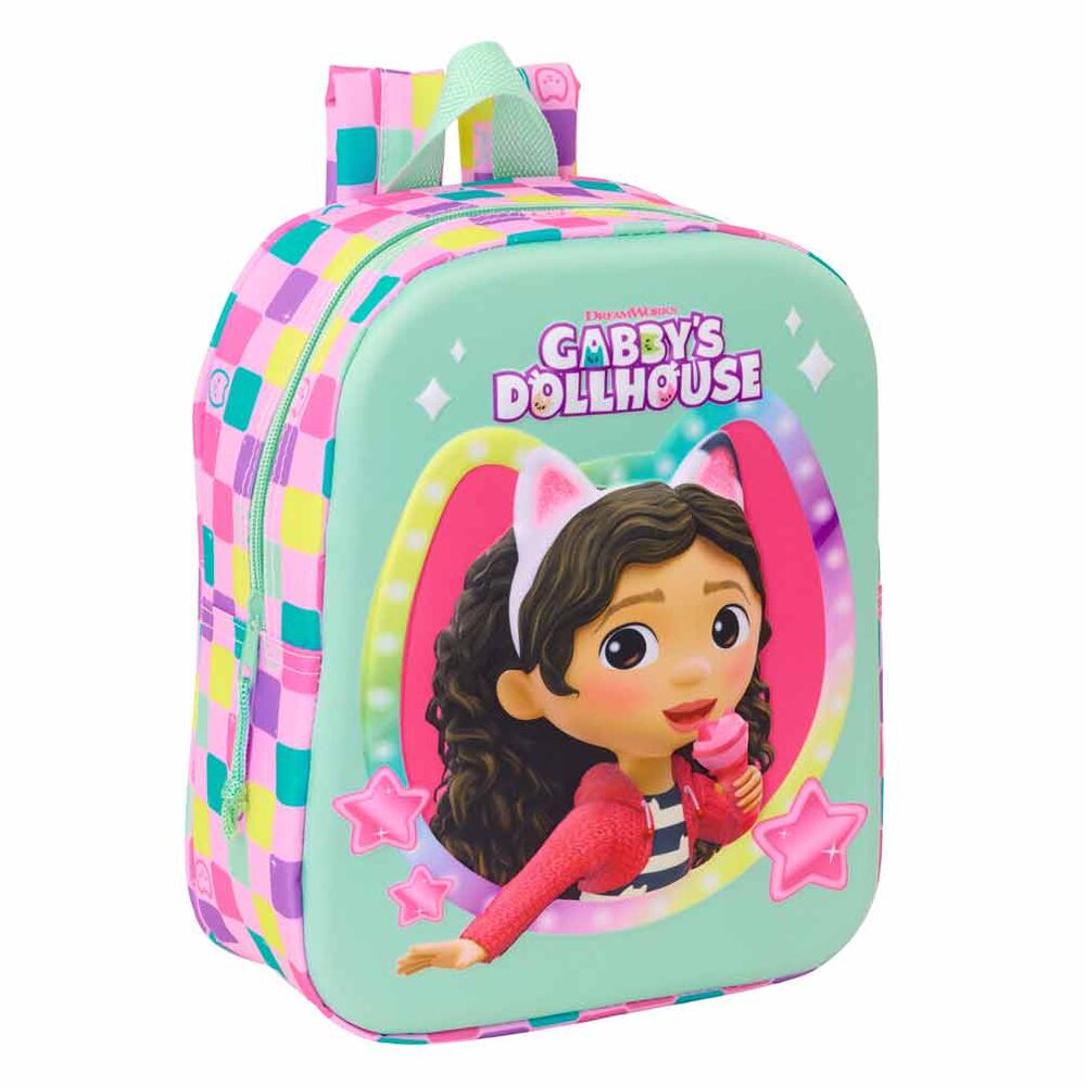 Mochila 3D La Casa de Muñecas de Gabby 27cm Frikytopia
