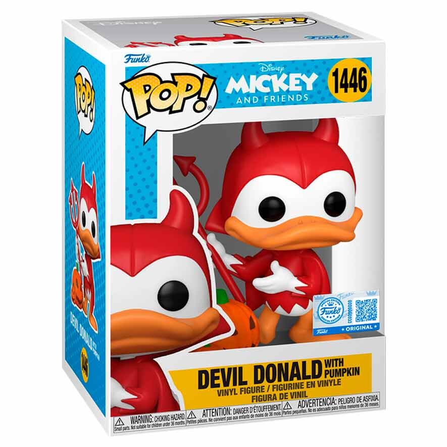 Pop! Disney: Devil Donald with Blacklight Chase Asst.  (6)
