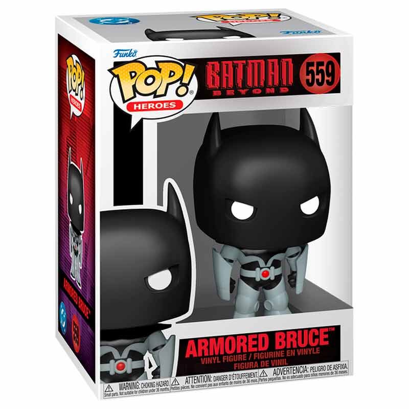 Batman Beyond Figura POP! Heroes Vinyl Armored Bruce 9 cm