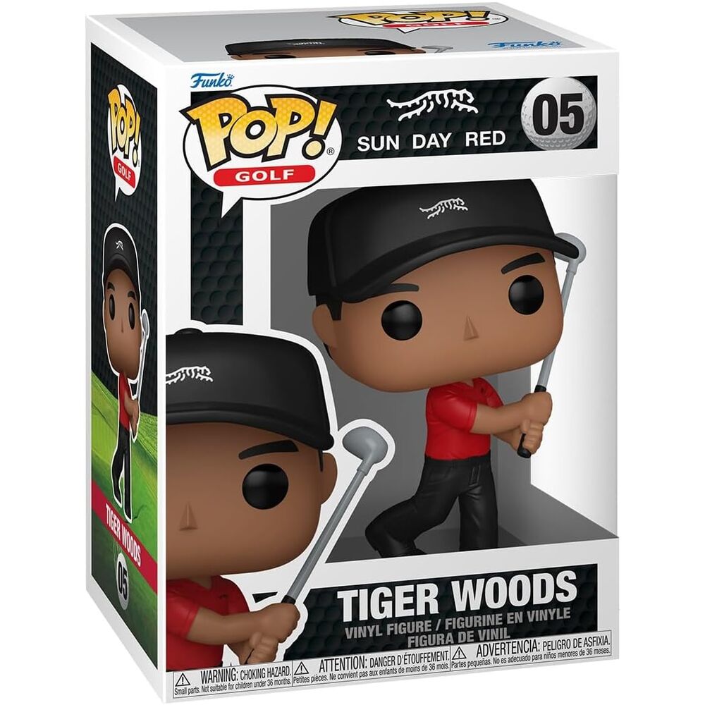 Tiger Woods POP! Golf Vinyl Figura Tiger Woods(swing) 9 cm