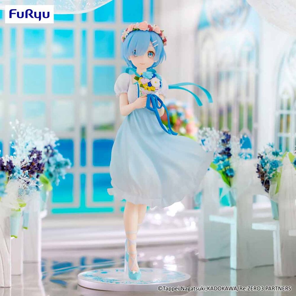 Re:Zero Starting Life in Another World Estatua PVC Trio-Try-iT Rem Bridesmaid 21 cm
