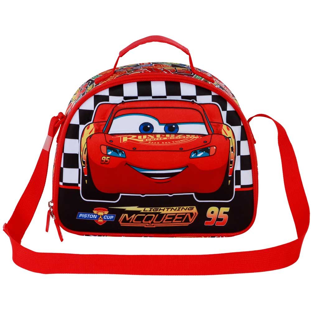 Bolsa portameriendas 3D Racer Cars 3 Disney Pixar 31cm Frikytopia