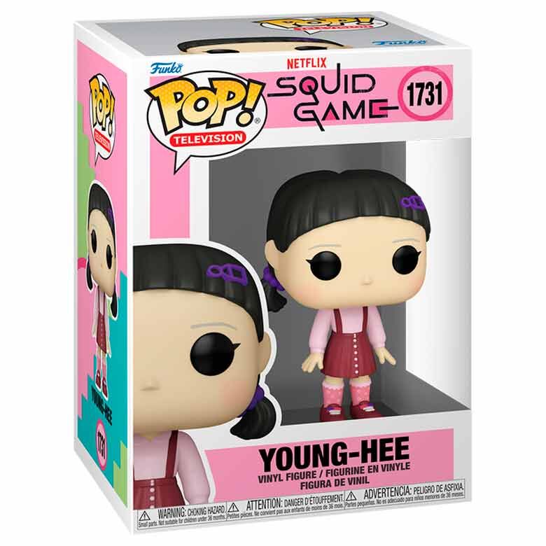 El Juego del Calamar Figura POP! Television Vinyl S3 Young-hee 9 cm