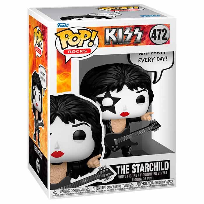 KISS POP! Sayings Vinyl Figura The Starchild(R&R All Night) 9 cm