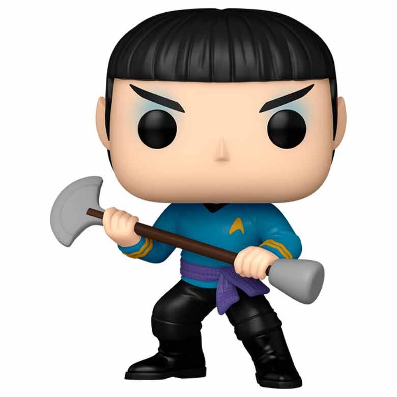 Star Trek Figura POP!&Buddy TV Vinyl Spock w/WPN 9 cm