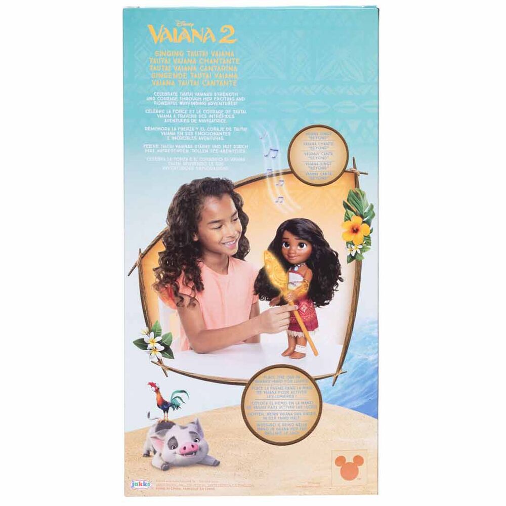Muñeca Vaiana Moana 2 Disney 38cm sonido
