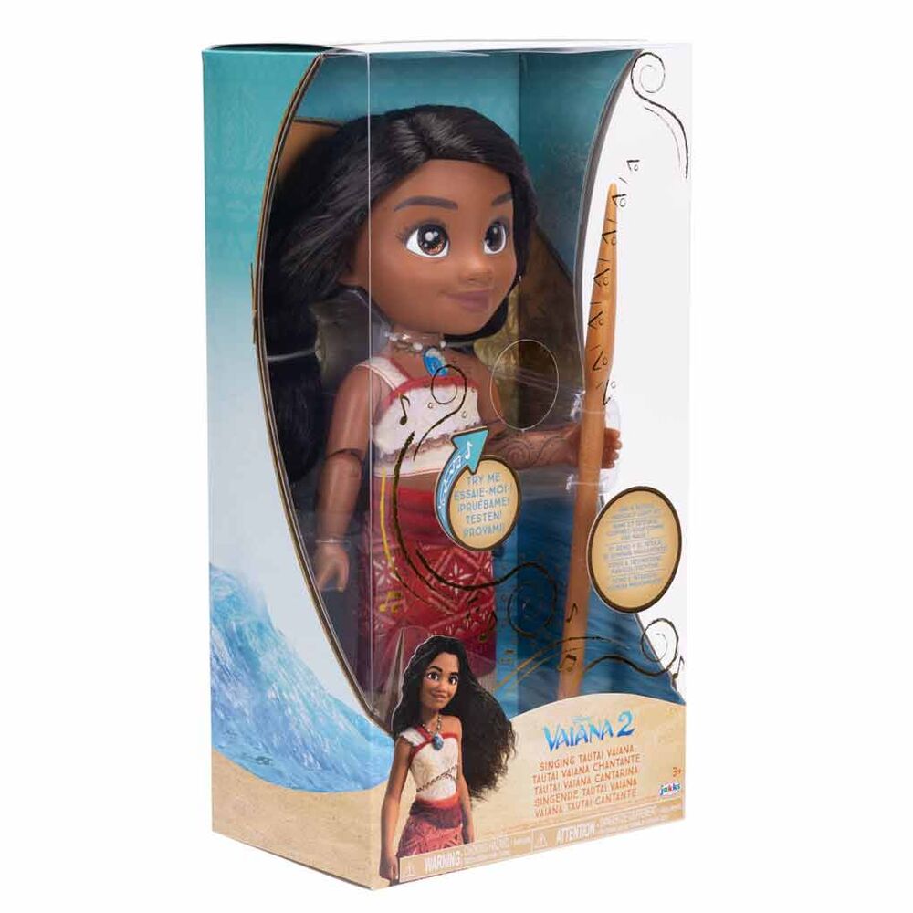Muñeca Vaiana Moana 2 Disney 38cm sonido