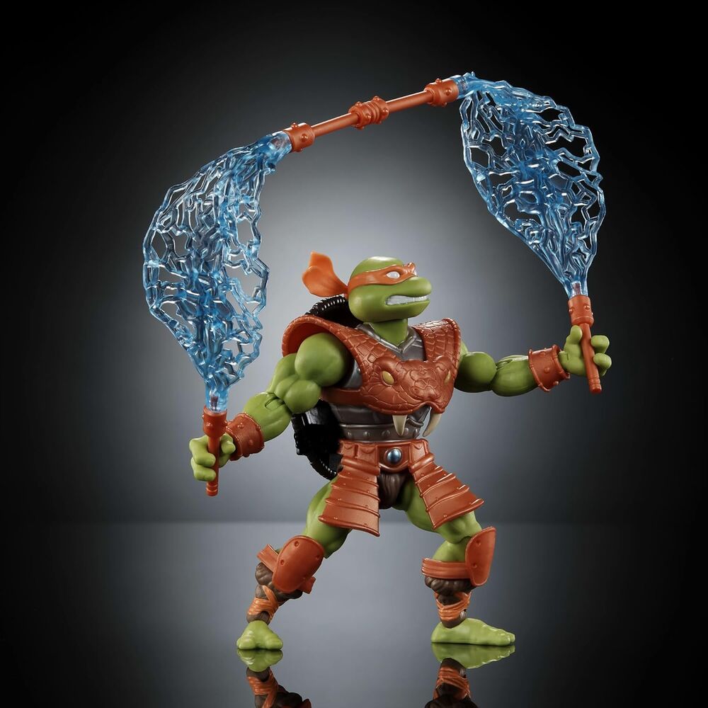 MOTU x TMNT: Turtles of Grayskull Figura Michelangelo 14 cm