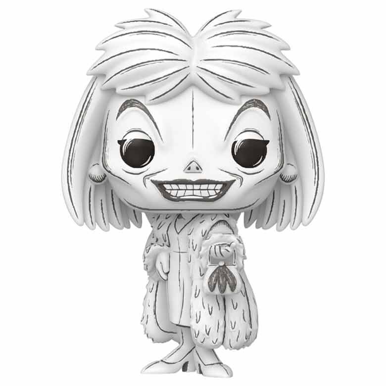 Disney POP! Vinyl Figura Sketched- Cruella De Vil 9 cm