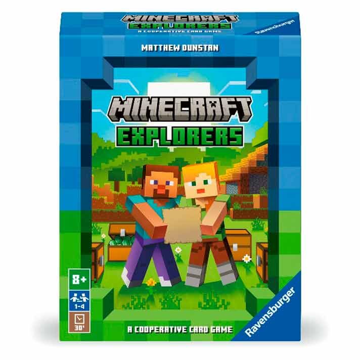 Juego cartas Explorers Minecraft español Frikytopia