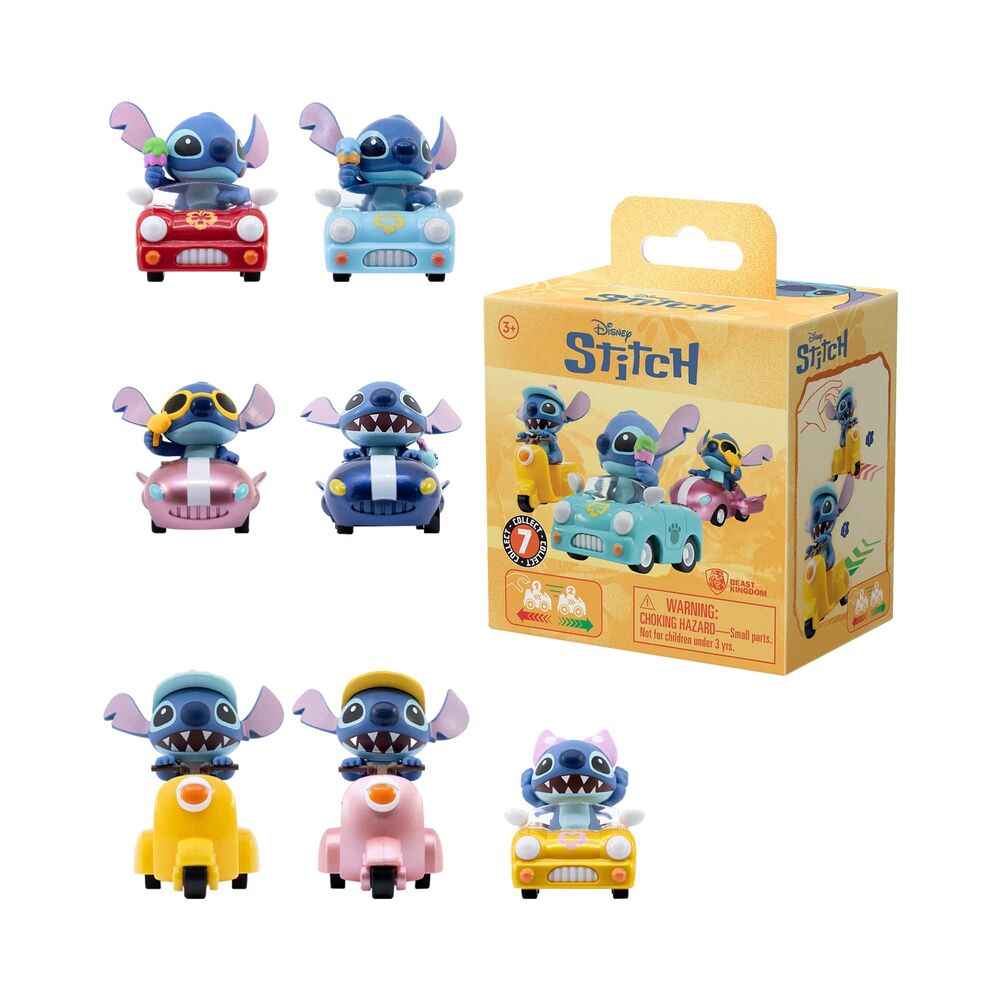 Lilo & Stitch Vehículos de cuerda con Figuras Zoom Hero Stitch Surtido (Blind Box Ver.) (12)