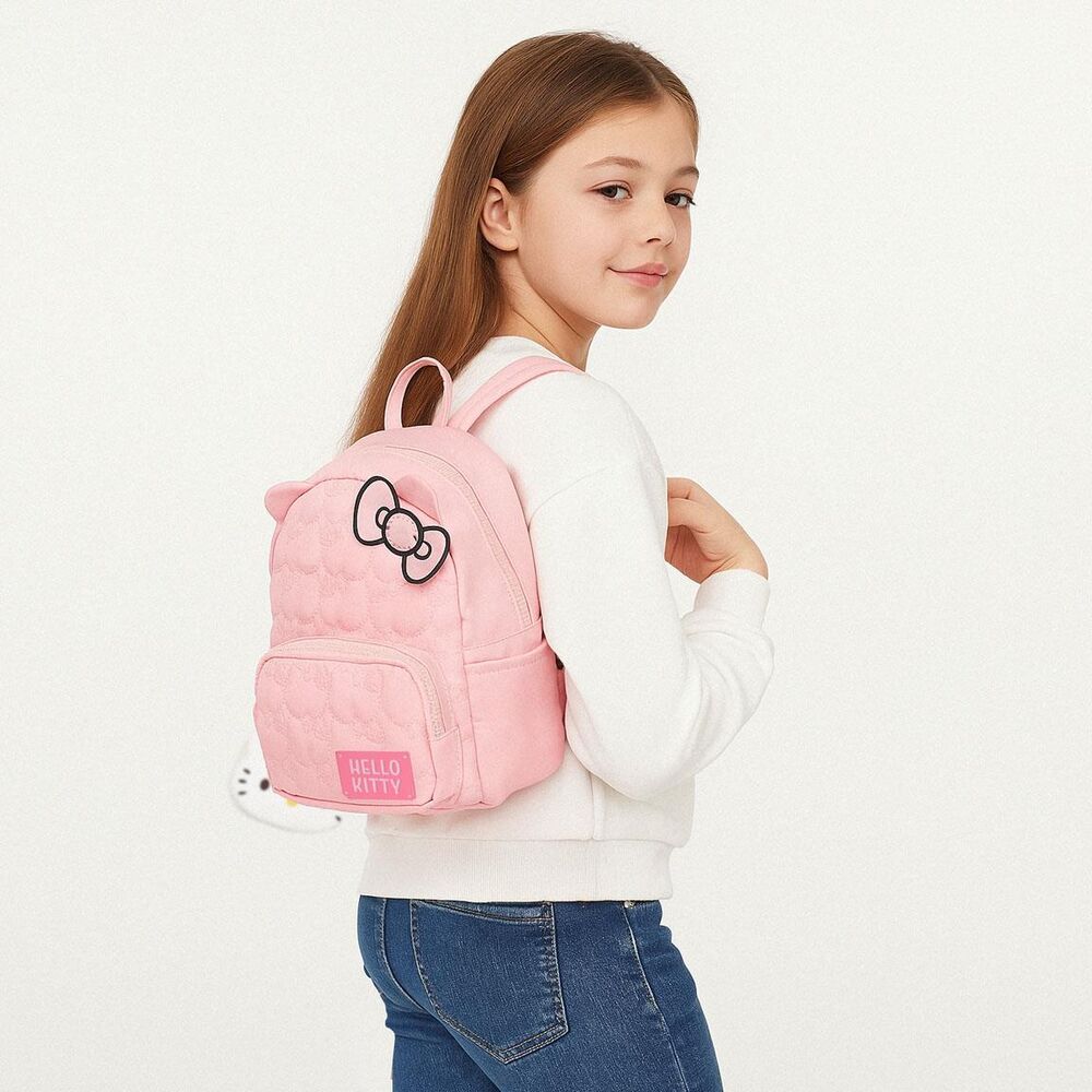 Sanrio Mochila de moda casual Hello Kitty