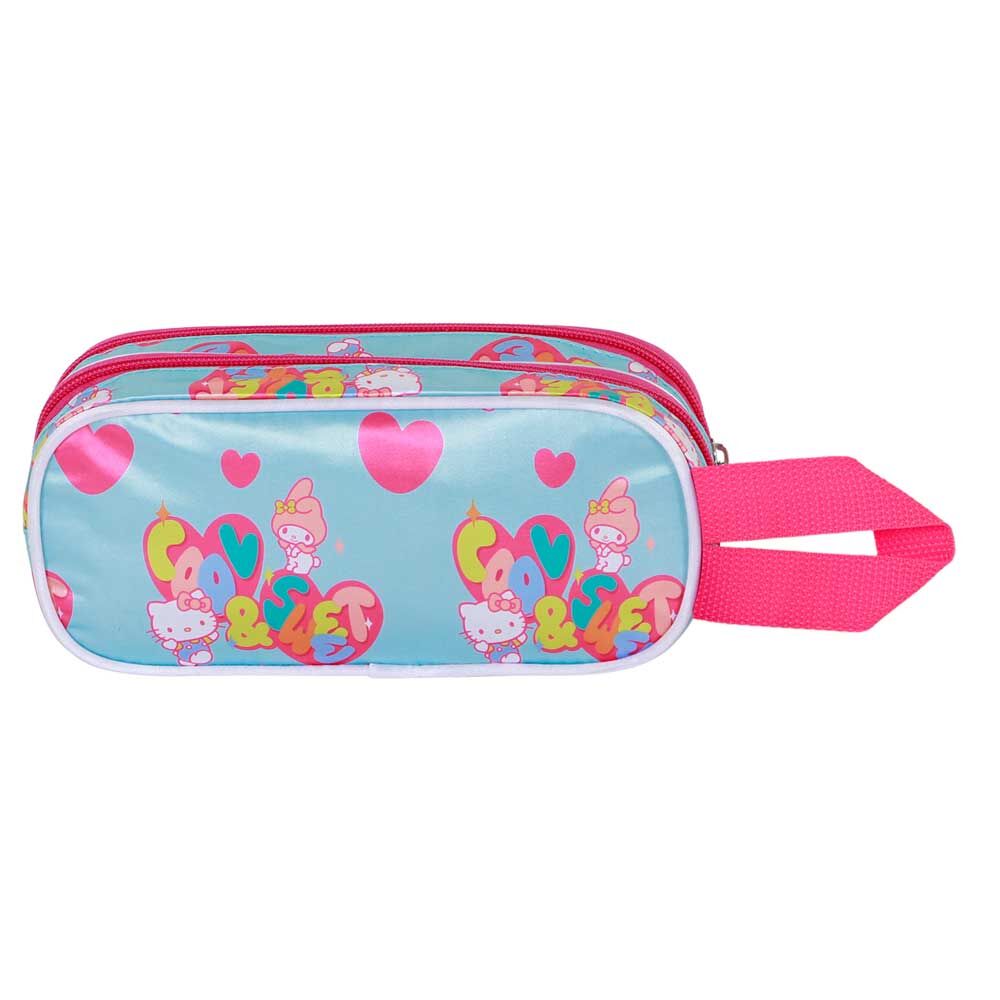 Portatodo 3D Friendship Hello Kitty doble
