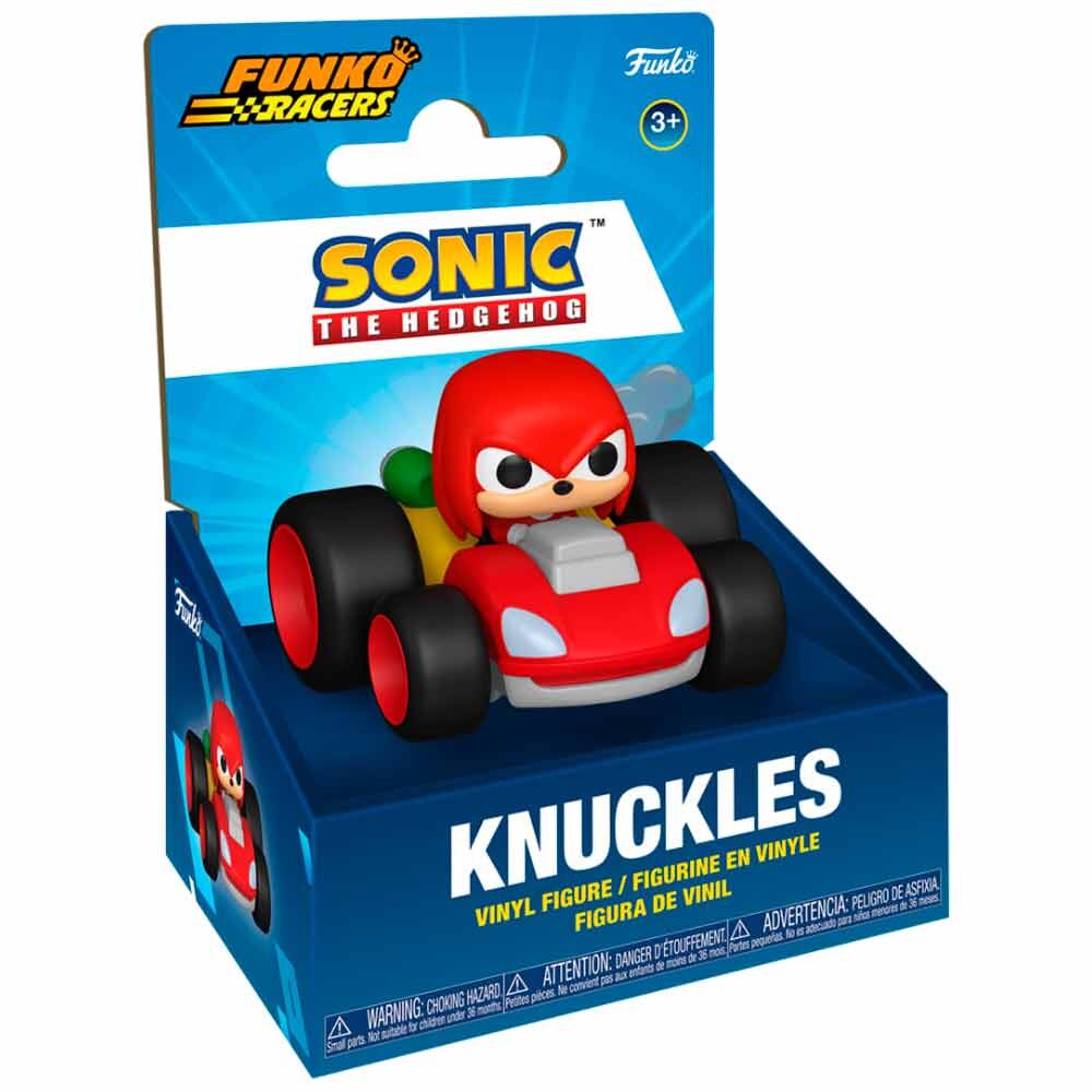 Sonic The Hedgehog Super Racers Diecast Figura Knuckles 5 cm