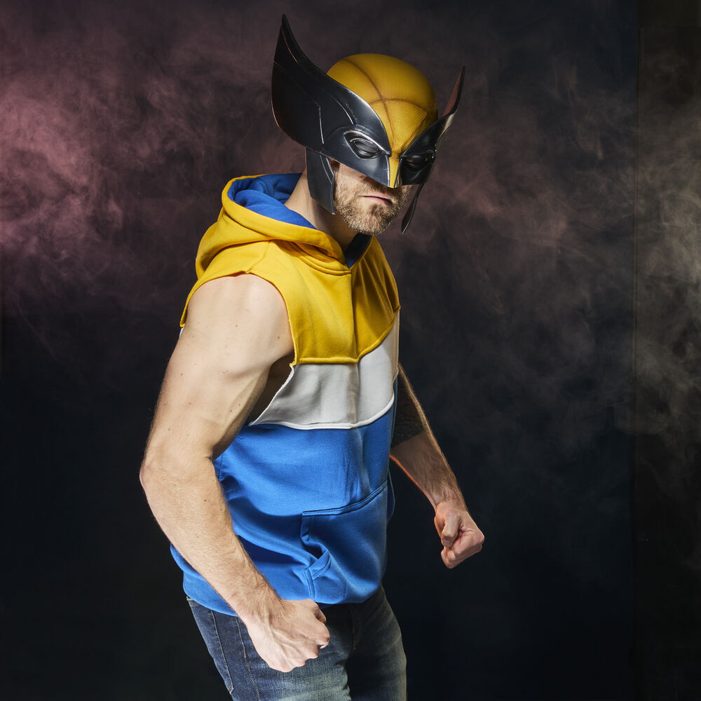 Deadpool & Wolverine Máscara Roleplay Premium Wolverine
