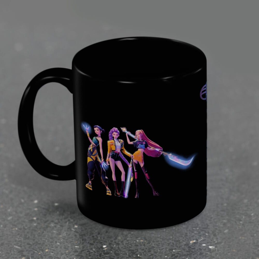 K-POP DEMON HUNTERS HUNTRIX POD RUPTURE 2025 Taza
