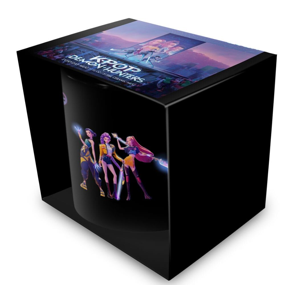 K-POP DEMON HUNTERS HUNTRIX POD RUPTURE 2025 Taza